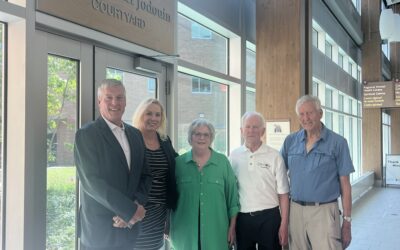 Courtyard at North Bay  Regional Health Centre Named in Honour of Gary Jodouin by MacKay Homes